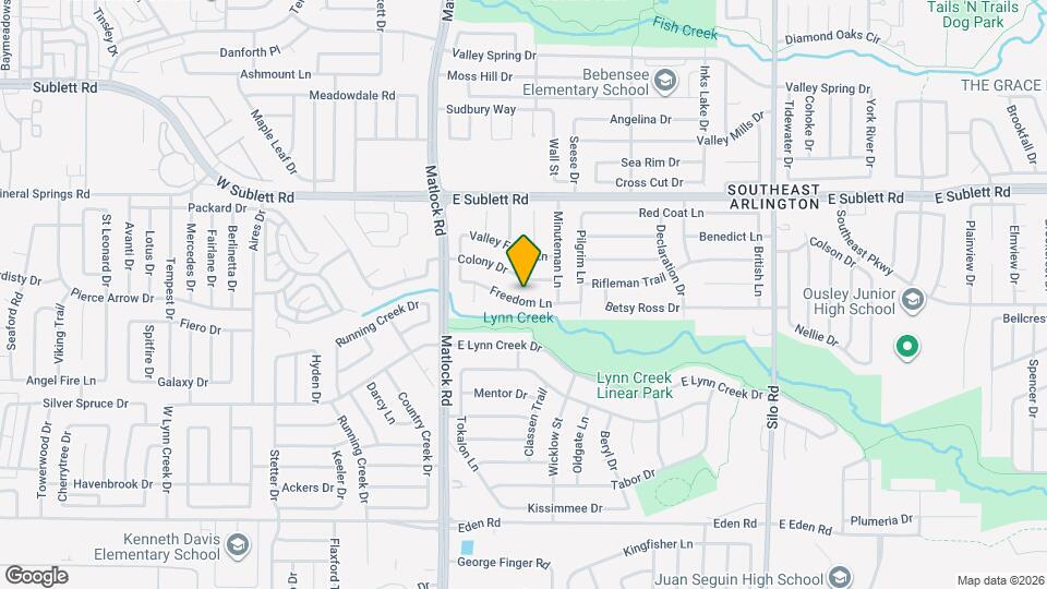 223 Freedom Ln Map and Location Details