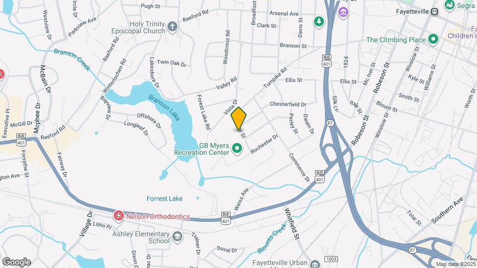 817 Isley St Map and Location Details