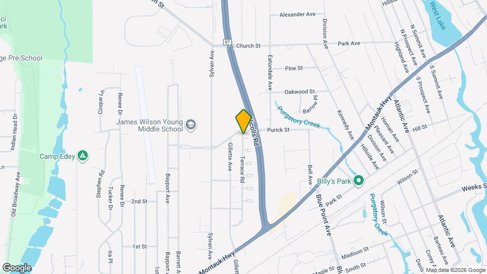 621 Terrace Rd Map and Location Details