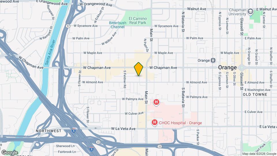 1459 W Almond Ave Map and Location Details