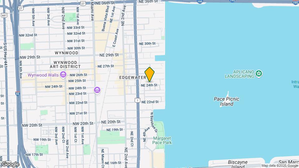 Modera Edgewater Map and Location Details