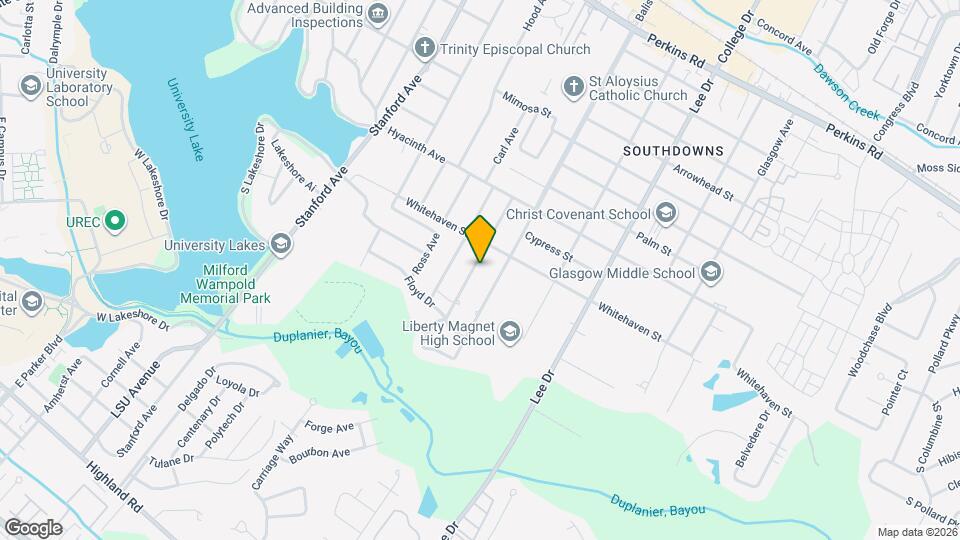 1338 Aberdeen Ave Map and Location Details