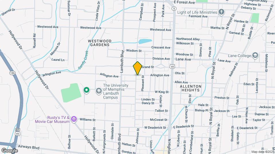 322 Arlington Ave Map and Location Details