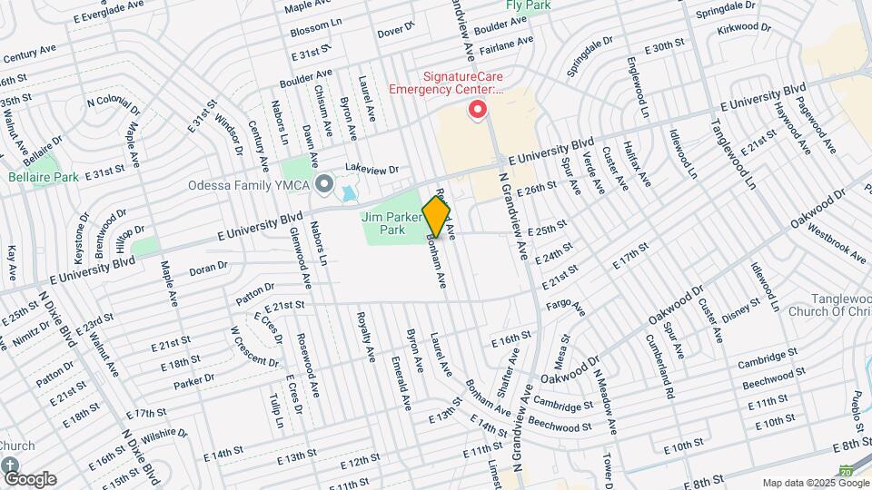2142 Bonham Ave Map and Location Details