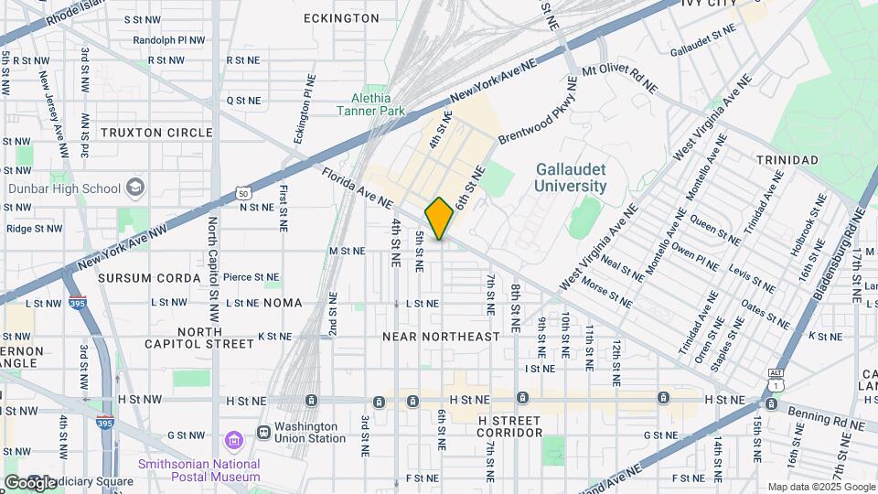 1202 6th St NE Map and Location Details