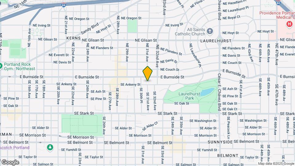 3087 SE Ankeny St Map and Location Details