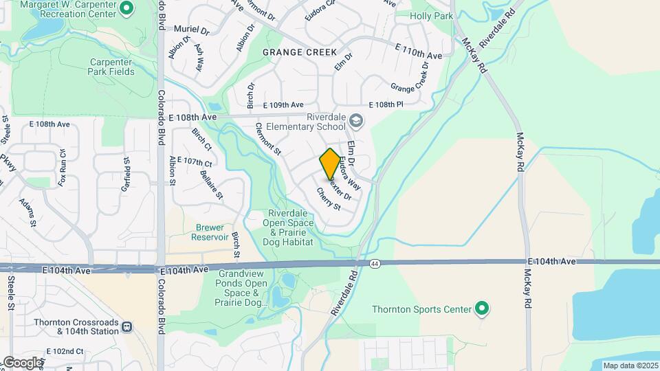 10635 Dexter Dr Map and Location Details
