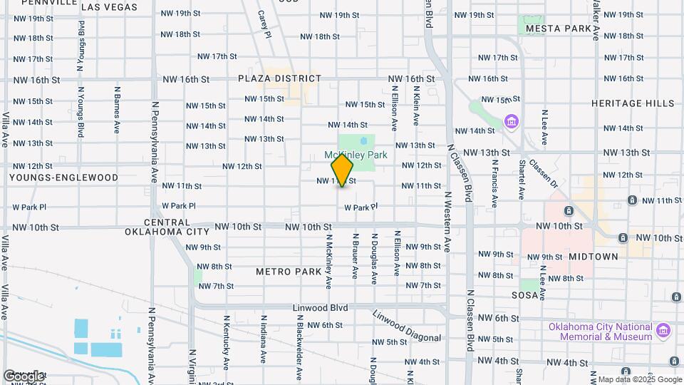 McKinley Lofts Mapa y Detalles de la Ubicación
