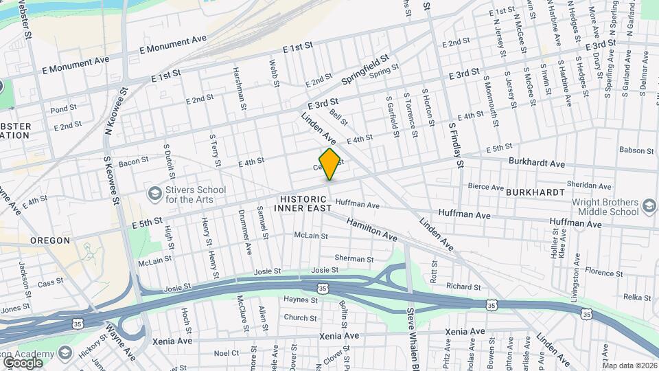 2200 E 5th St Map and Location Details