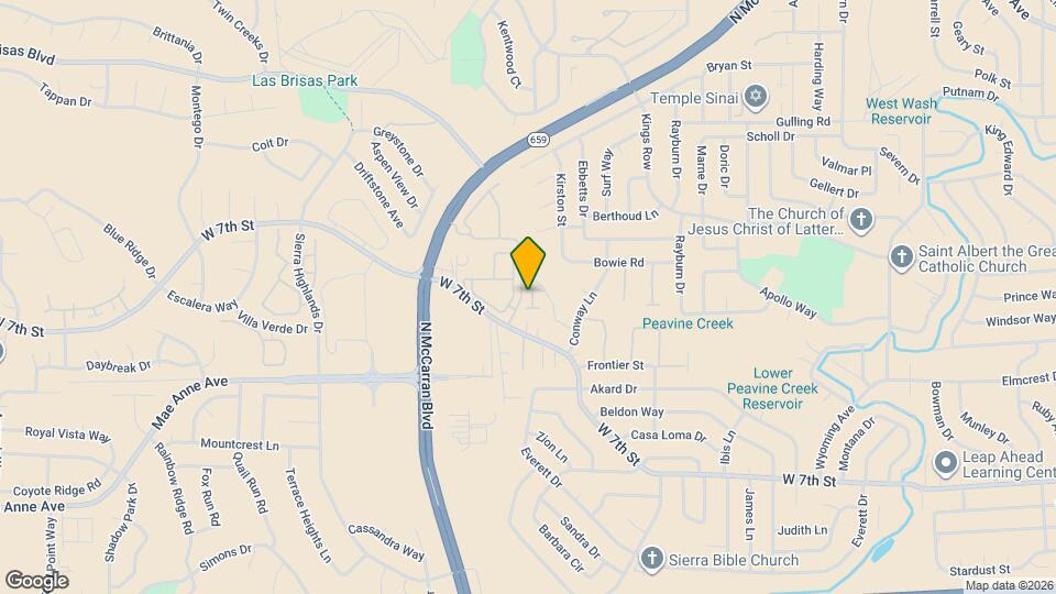 1205 wild oak Court Map and Location Details