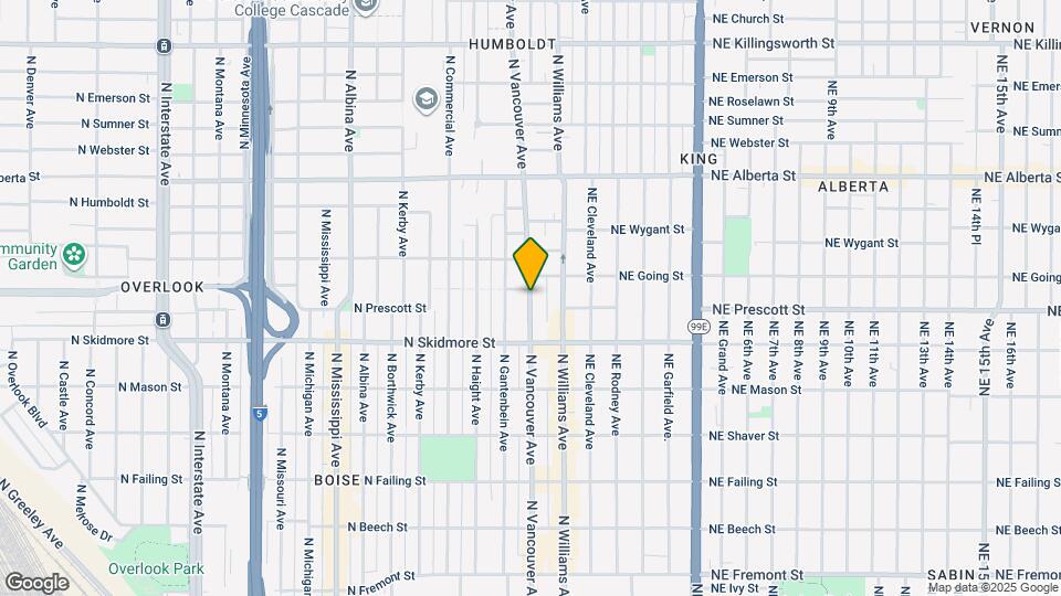 4532 N Vancouver Ave Map and Location Details