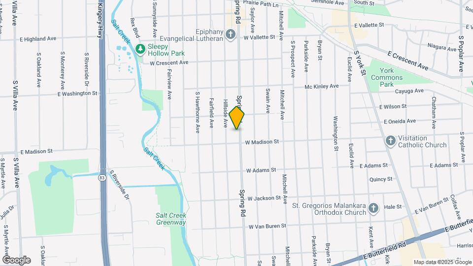 754 Spring Rd Map and Location Details