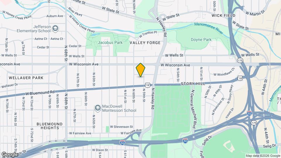 529 N 59th St Map and Location Details