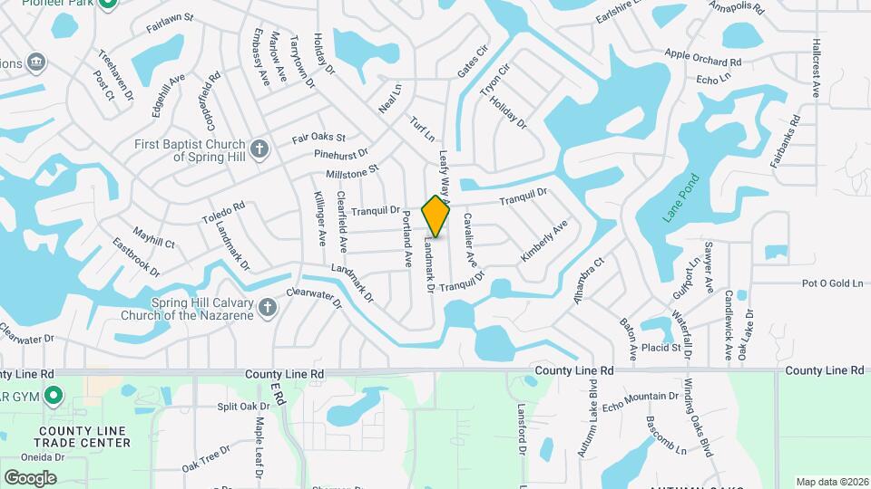 7638 Landmark Dr Map and Location Details