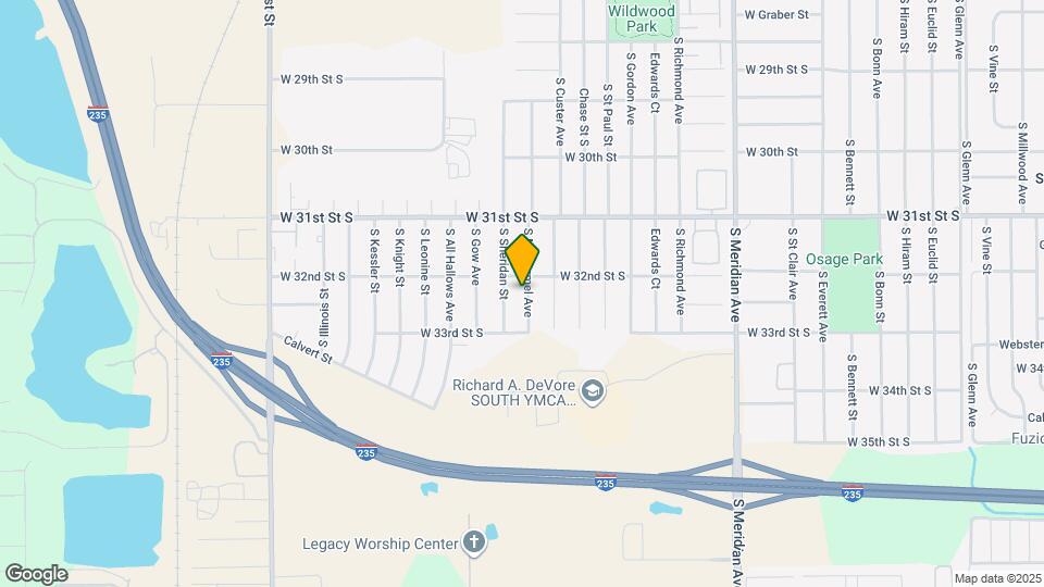 3315 S Mt Carmel Ave Map and Location Details