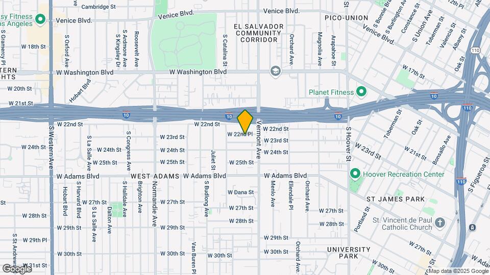 1535 W 23rd St Map and Location Details