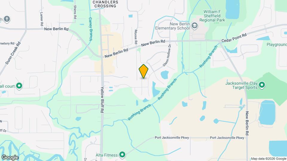 12287 Moose Hollow Dr Map and Location Details