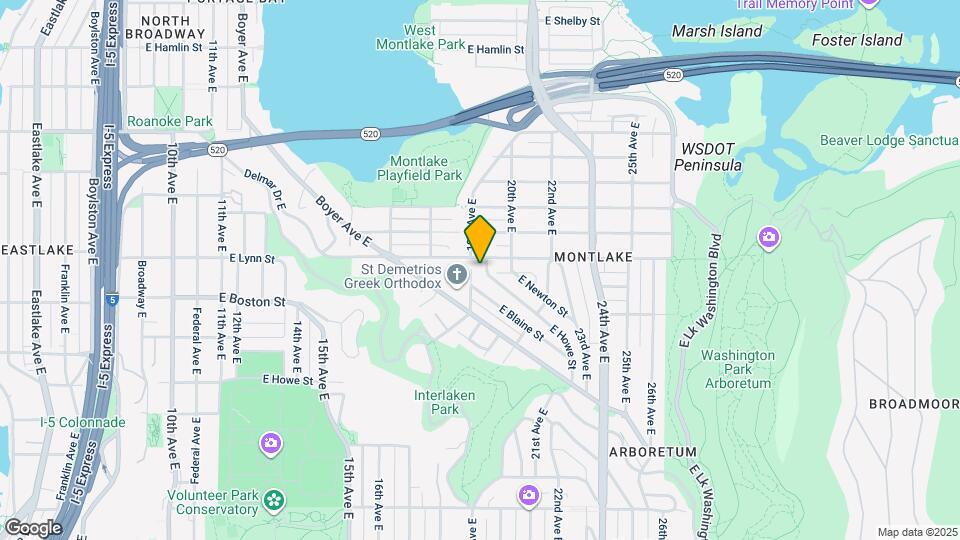 2216 19th Ave E Map and Location Details