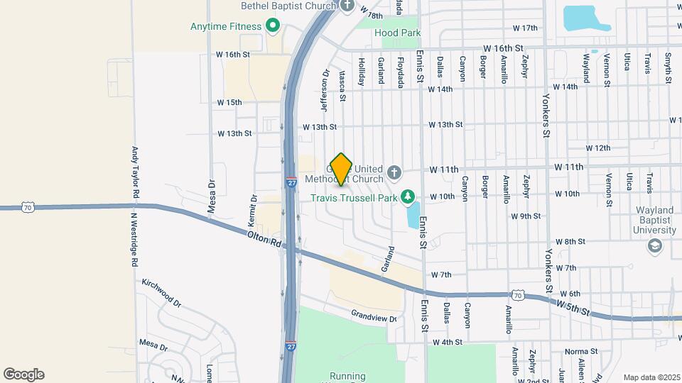 1005 Itasca St Map and Location Details