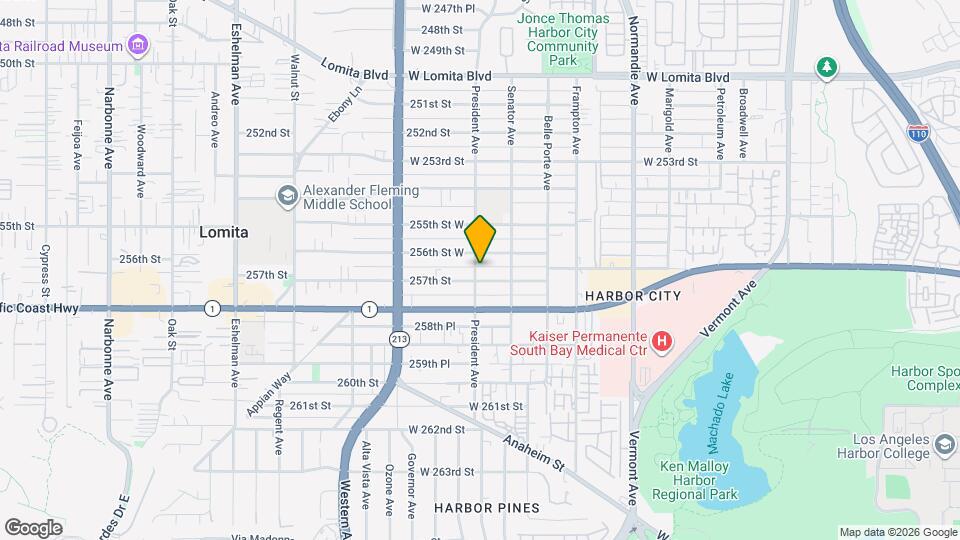 25630 President Ave, Unit 25630 Map and Location Details