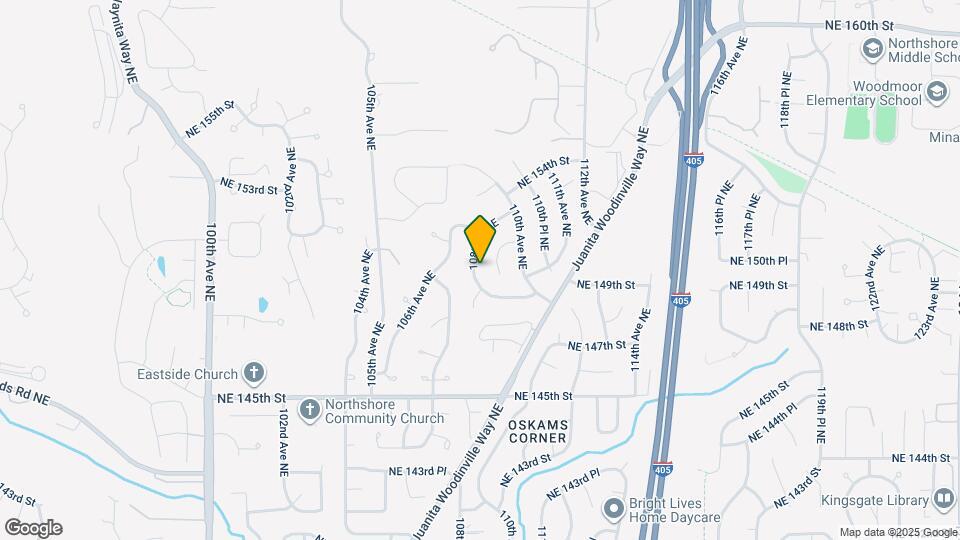 15002 108th Pl NE Map and Location Details