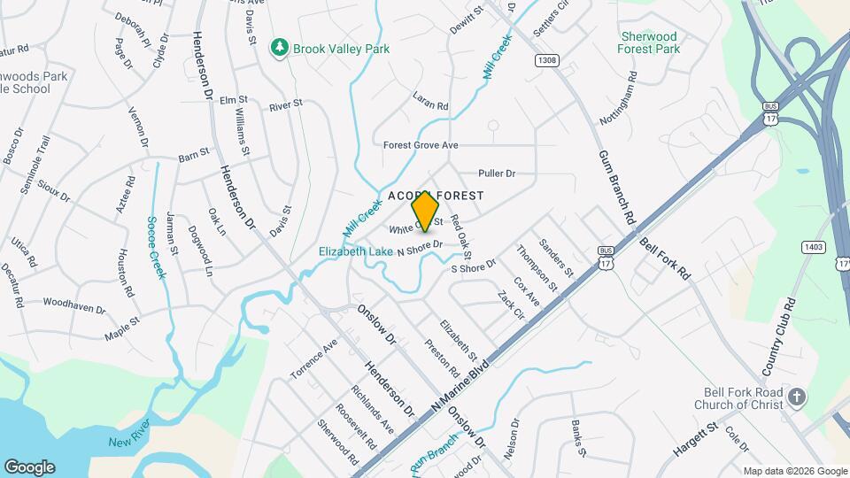 113 N Shore Dr Map and Location Details