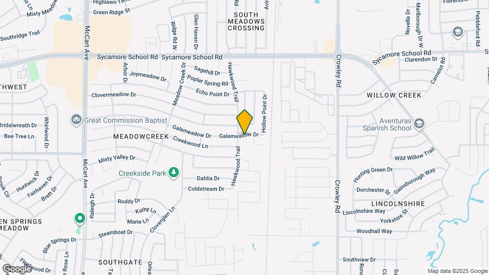 2445 Galemeadow Dr Map and Location Details