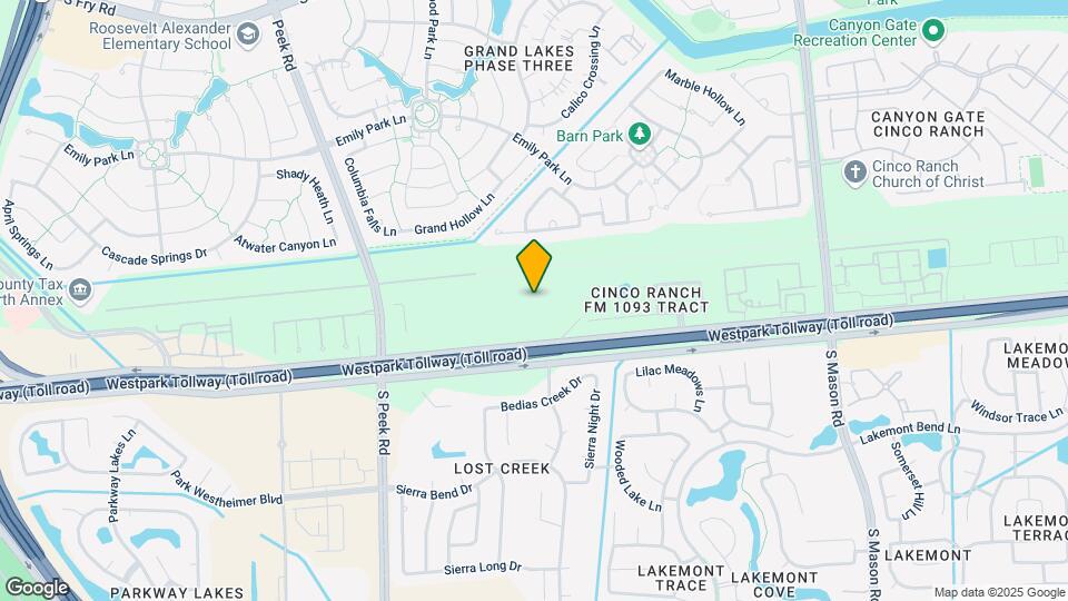 Cyan Cinco Ranch Apartments Mapa y Detalles de la Ubicación