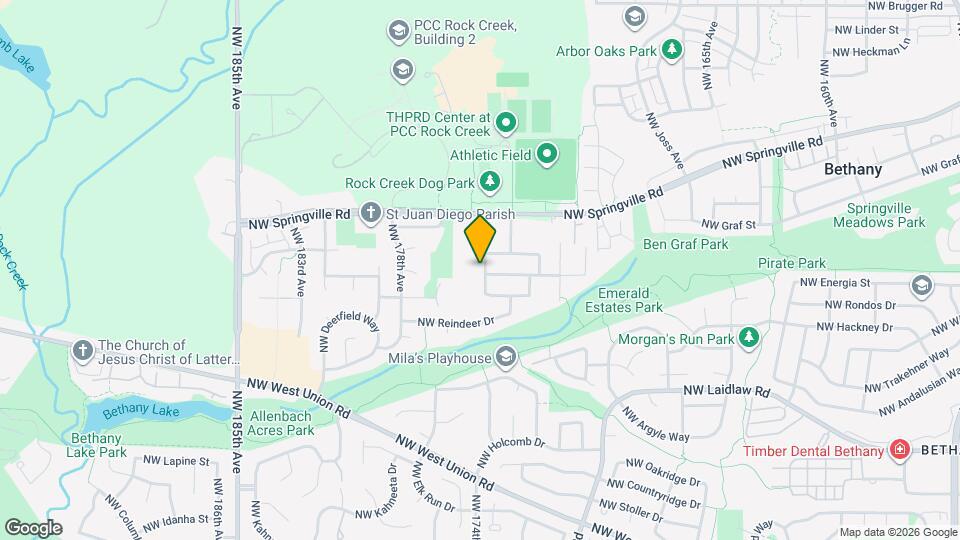 5817 NW 174th Ave Map and Location Details