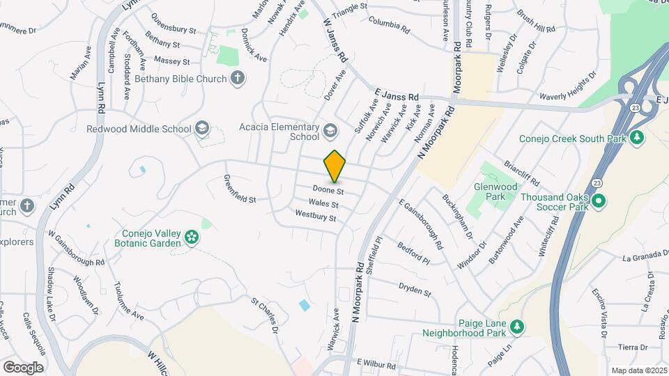 43 Doone St Map and Location Details