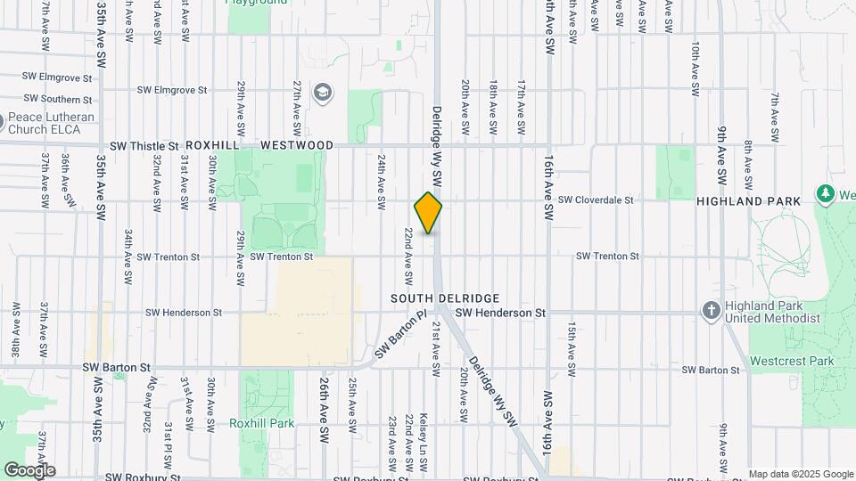 8649 Delridge Wy SW Map and Location Details