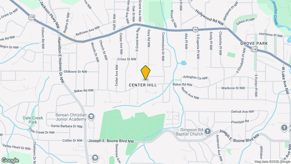 562 Gary Rd NW Map and Location Details