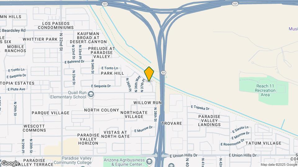 3726 E Piute Ave Map and Location Details