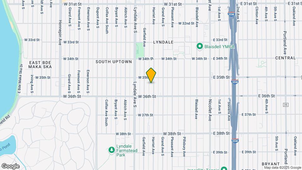 3522 Harriet Ave Map and Location Details