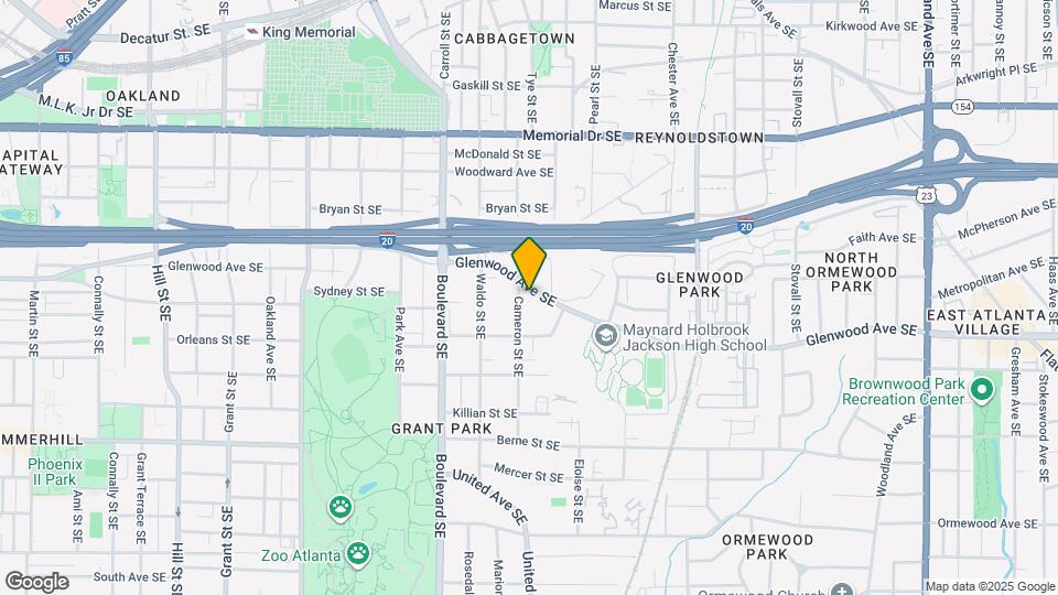 693 Glenwood Ave SE Map and Location Details