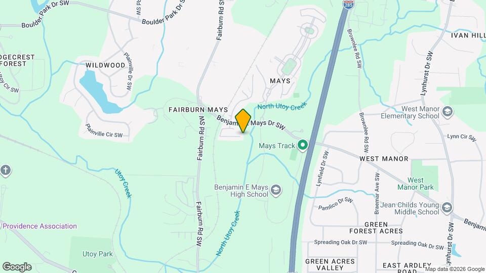 3600 Utoy Dr SW Map and Location Details