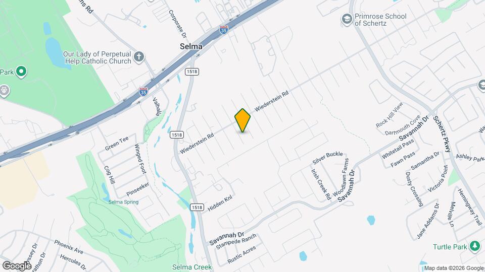 15420 Dell Ln Map and Location Details