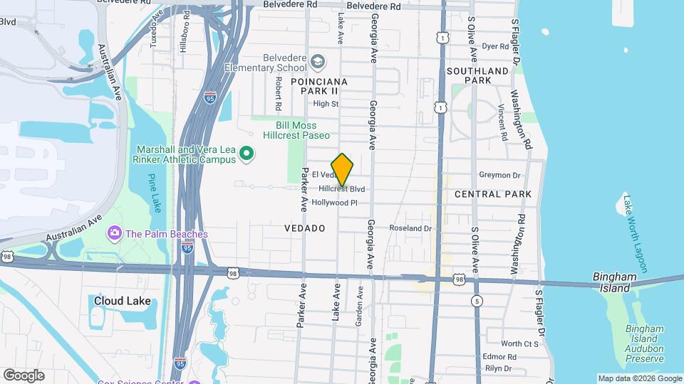 3500 Lake Ave Map and Location Details