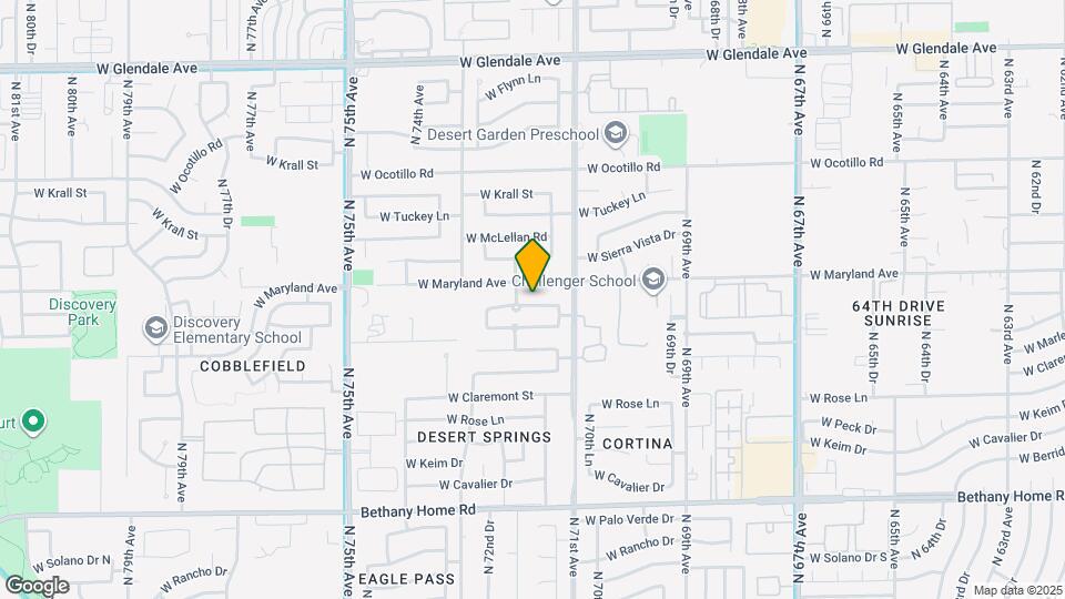 7182 W Stella Ave Map and Location Details