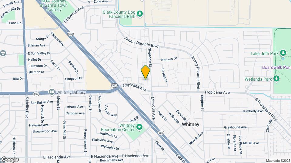 5710 Tropicana Ave Map and Location Details