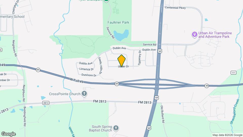 408 Ulster Dr Map and Location Details