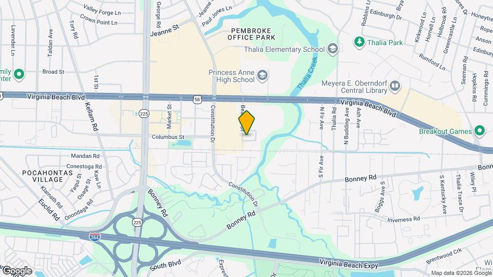 4205 Beasley Ct Map and Location Details