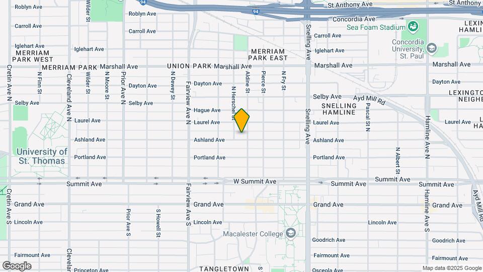 1711 Ashland Ave Map and Location Details