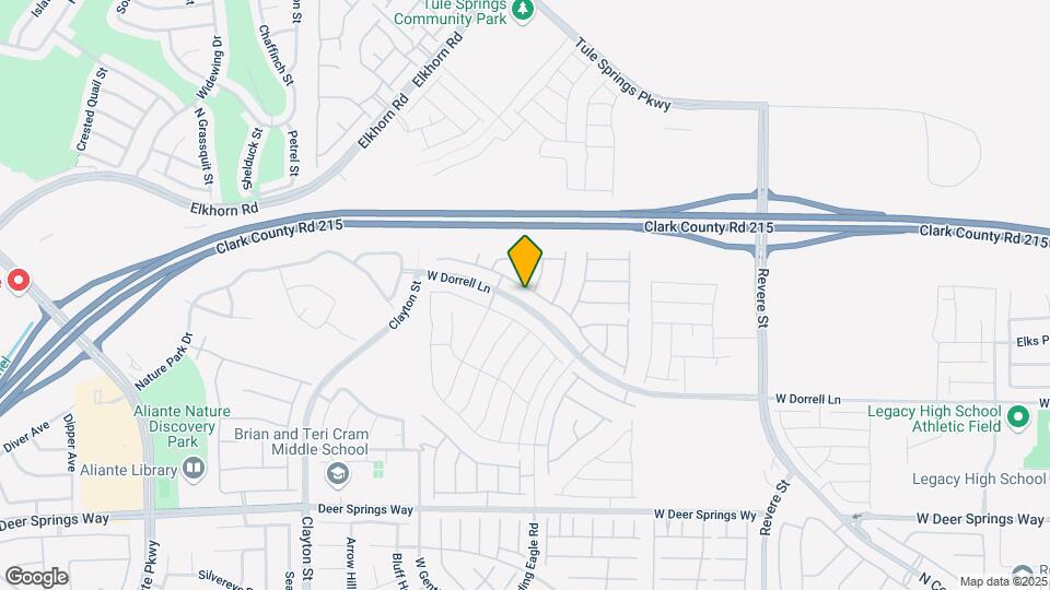 1509 Deep Valley Ave Map and Location Details