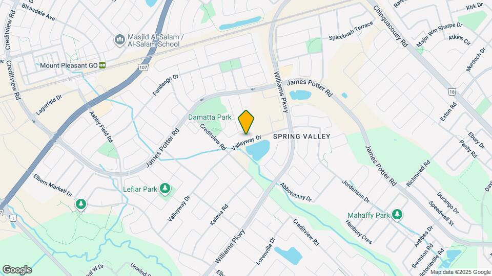 162 Valleyway Dr Map and Location Details