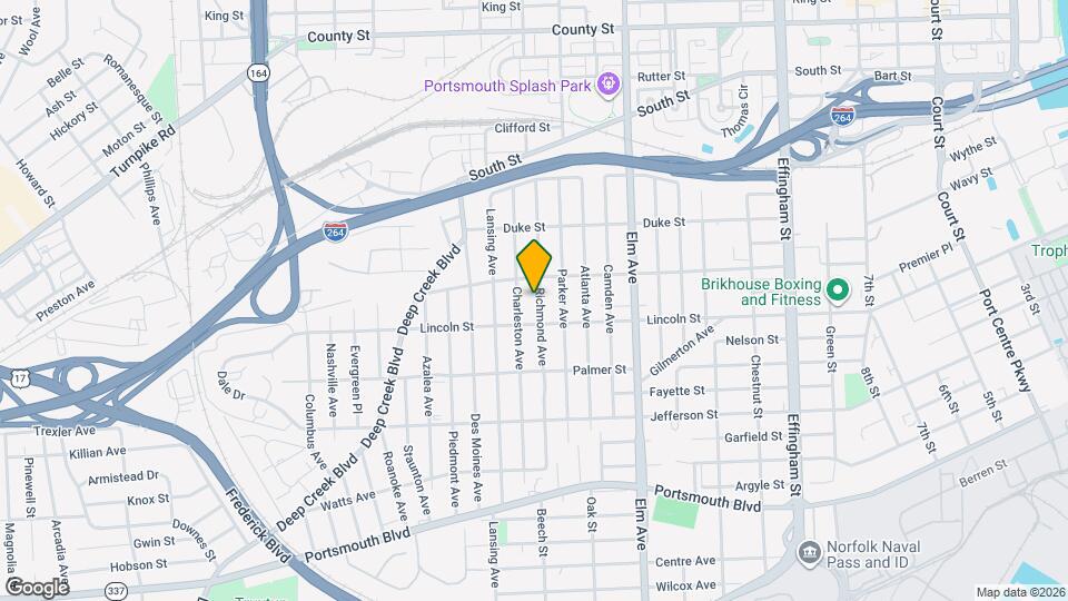 1714 Richmond Ave Map and Location Details
