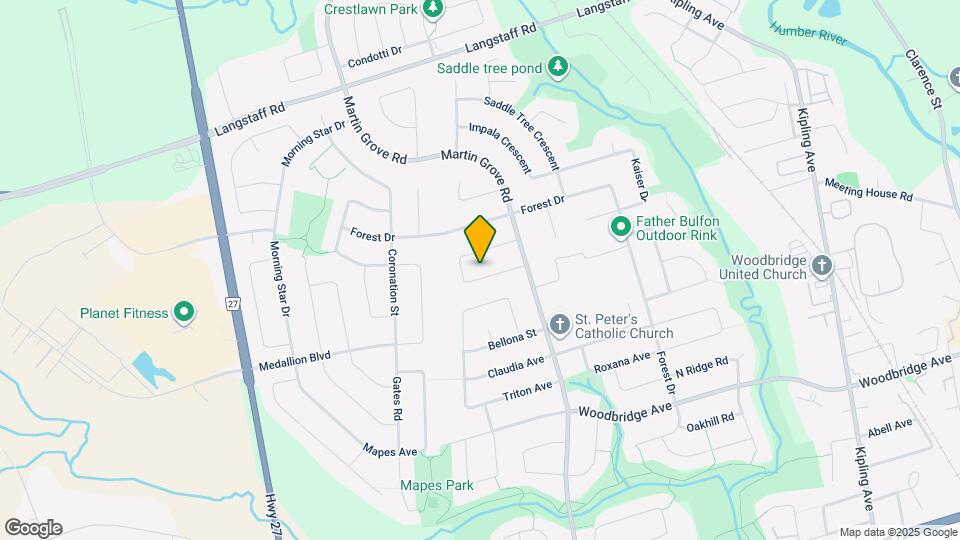 50 Jackman Crescent Map and Location Details