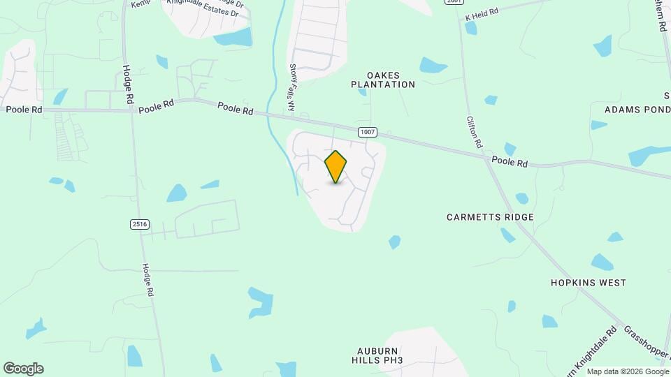 1220 Nodding Oak Ct Map and Location Details