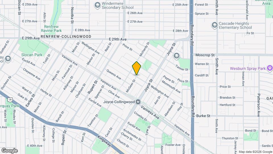 33XX Wellington Ave Map and Location Details