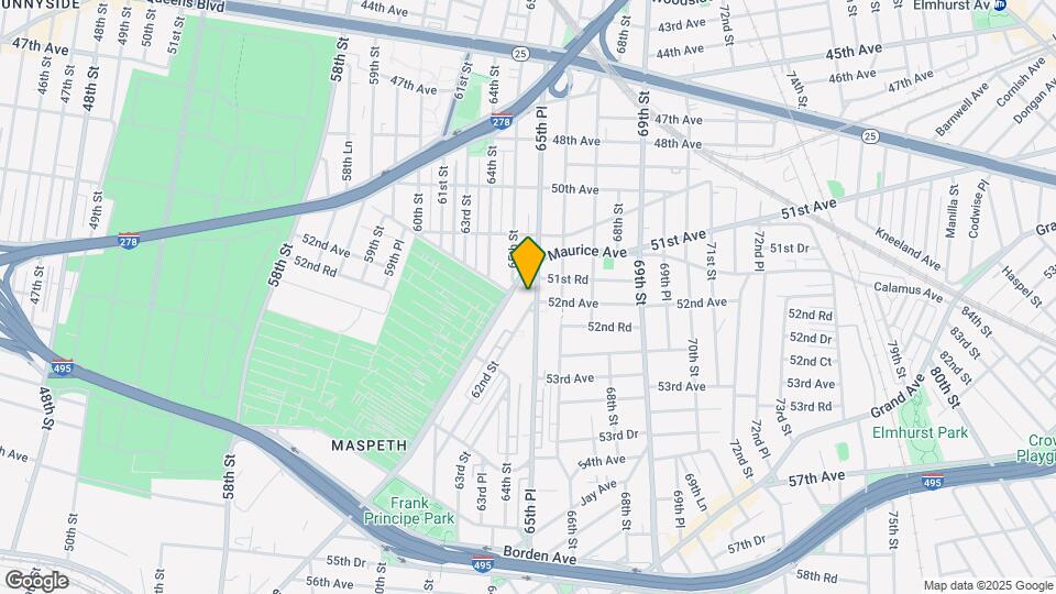 52-02 62nd St Mapa y Detalles de la Ubicación